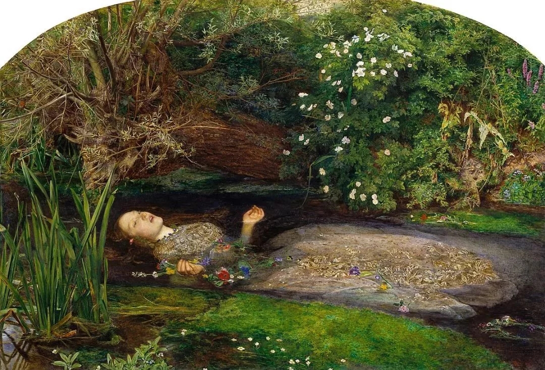 世界經(jīng)典油畫-約翰? 米萊《奧菲利亞》Ophelia
