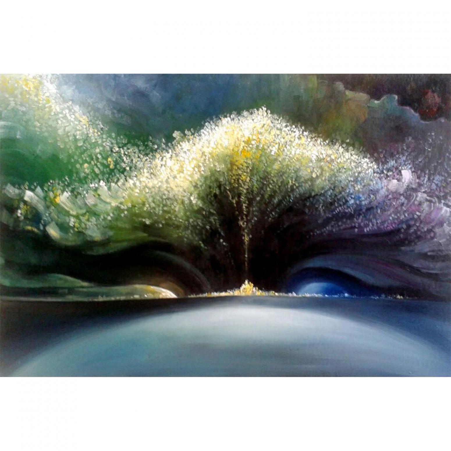 高劍峰油畫作品《【上下求索】作者高劍峰》