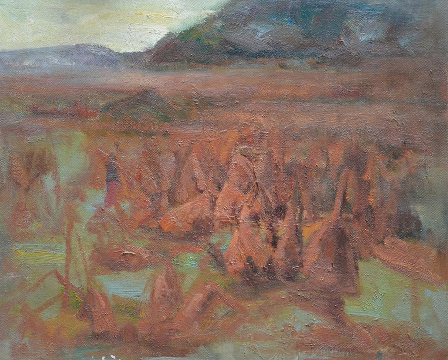 胡靜油畫作品《【暖風(fēng)一】作者胡靜》【圖0】