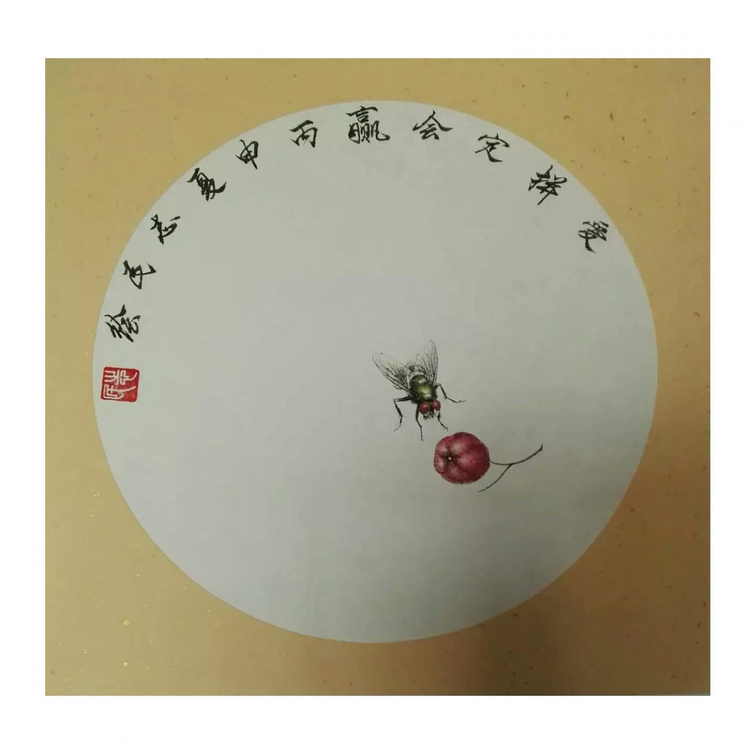 趙志民國(guó)畫(huà)作品《【愛(ài)拼定會(huì)贏】作者趙志民》