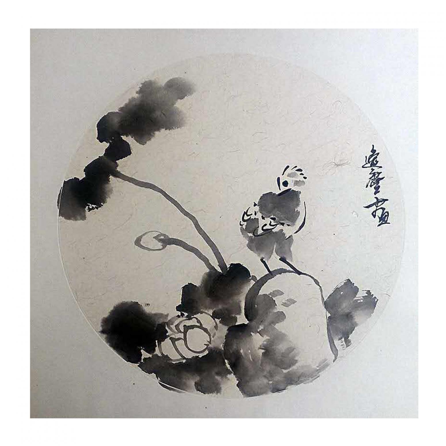 高勇利國畫作品《【墨香】作者高勇利》