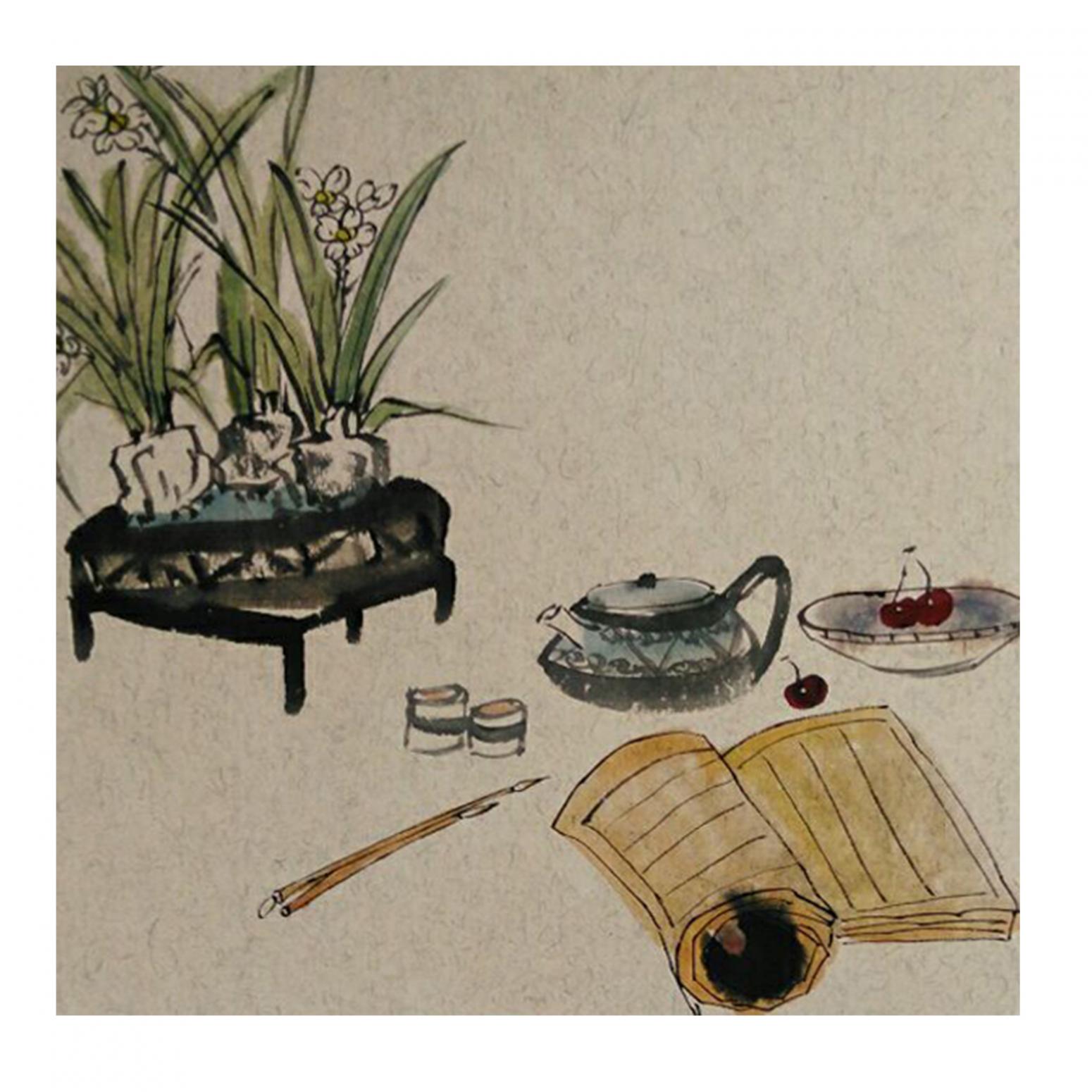 李昇國(guó)畫(huà)作品《【花鳥(niǎo)23】作者李昇》