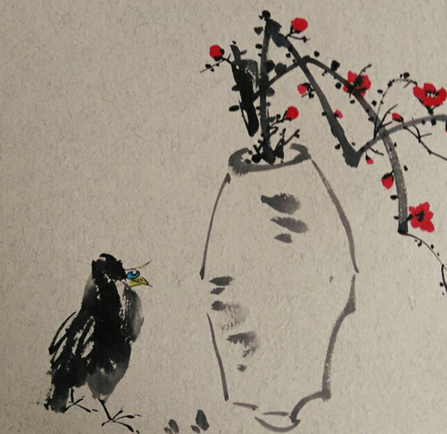 李昇國(guó)畫作品《【花鳥24】作者李昇》【圖0】