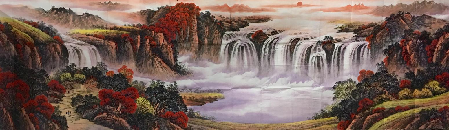 姜進(jìn)清國(guó)畫作品《【鴻運(yùn)】作者姜進(jìn)清》【圖0】