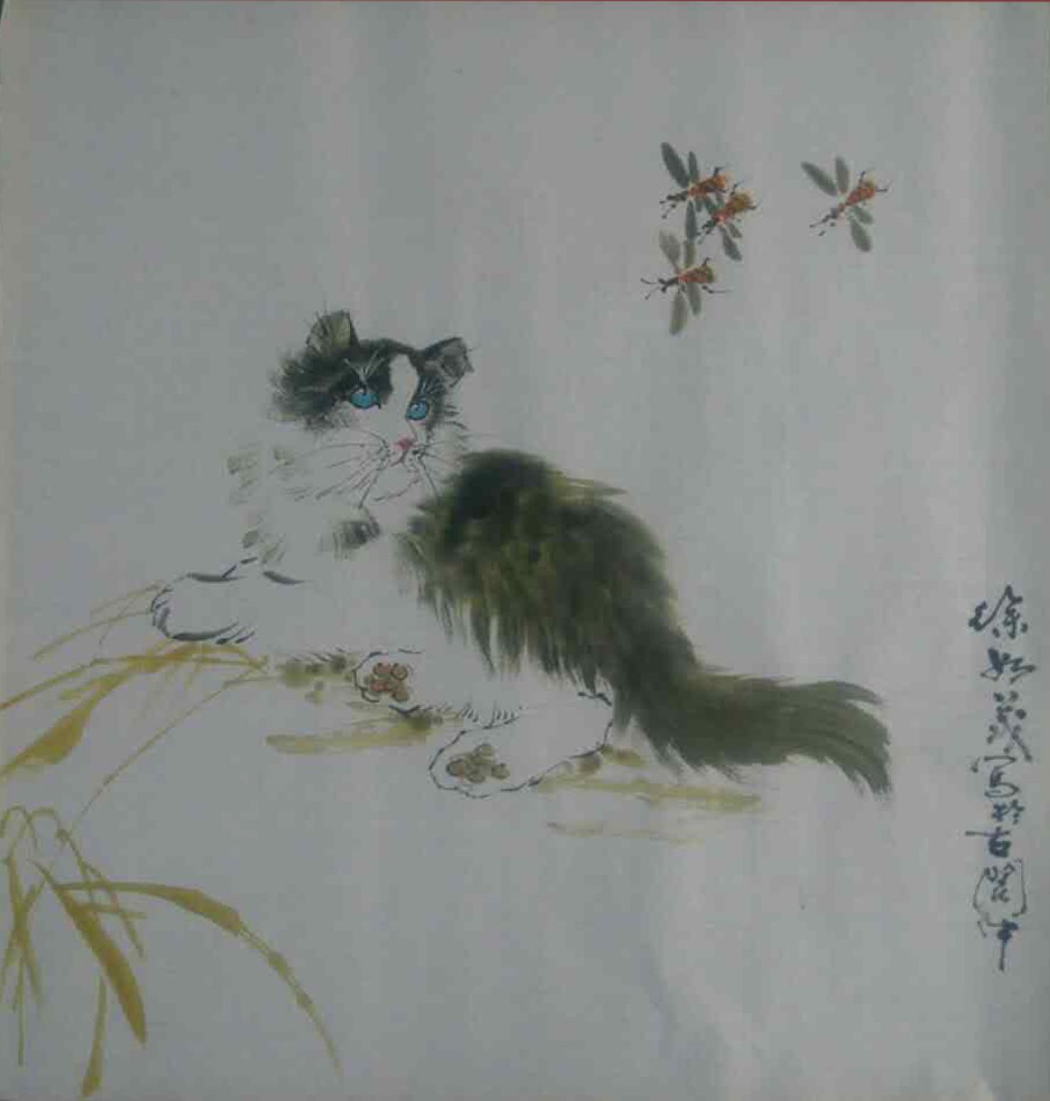 徐如茂國畫作品《【慵懶】作者徐如茂》【圖0】