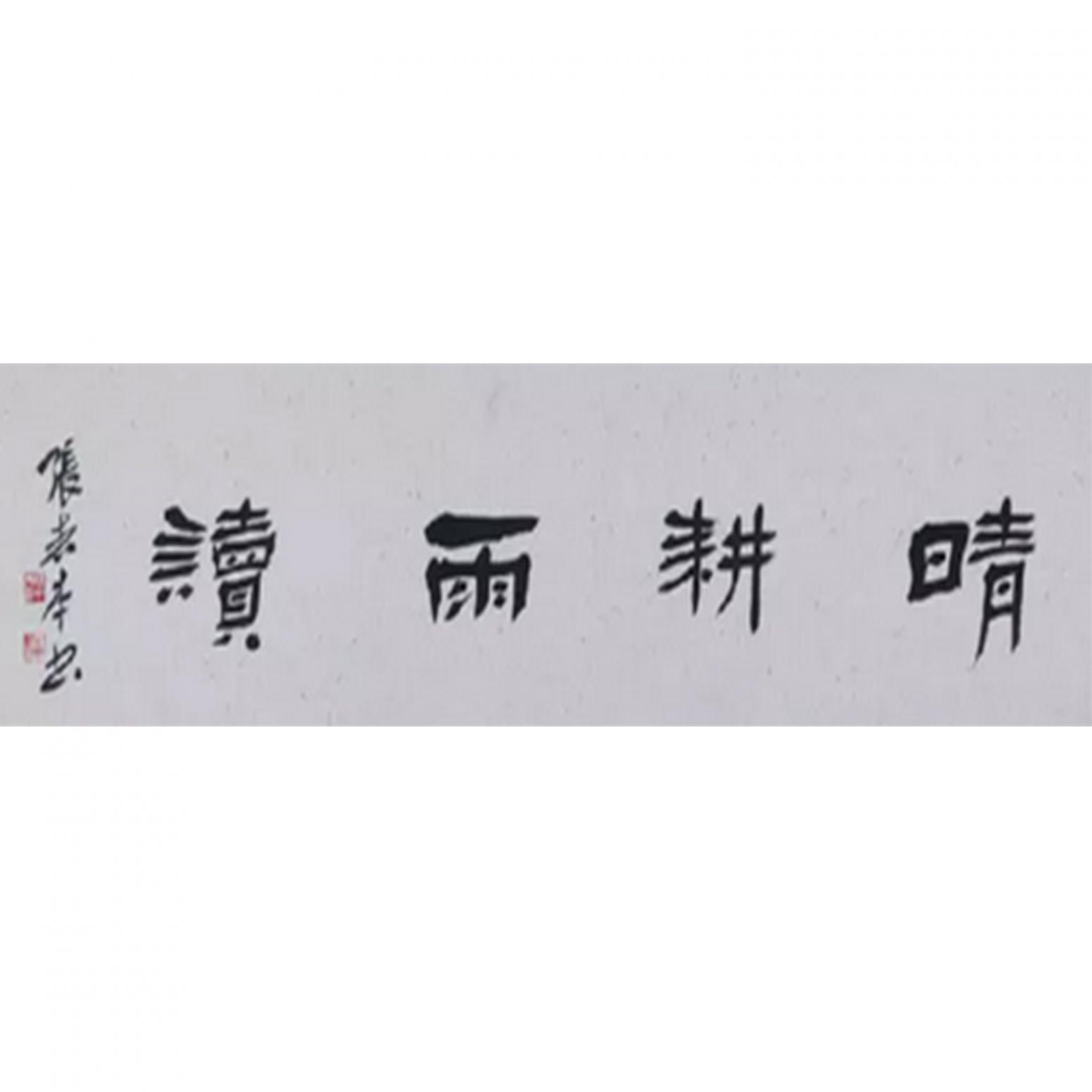 張志本書法作品《【書法13】作者張志本》