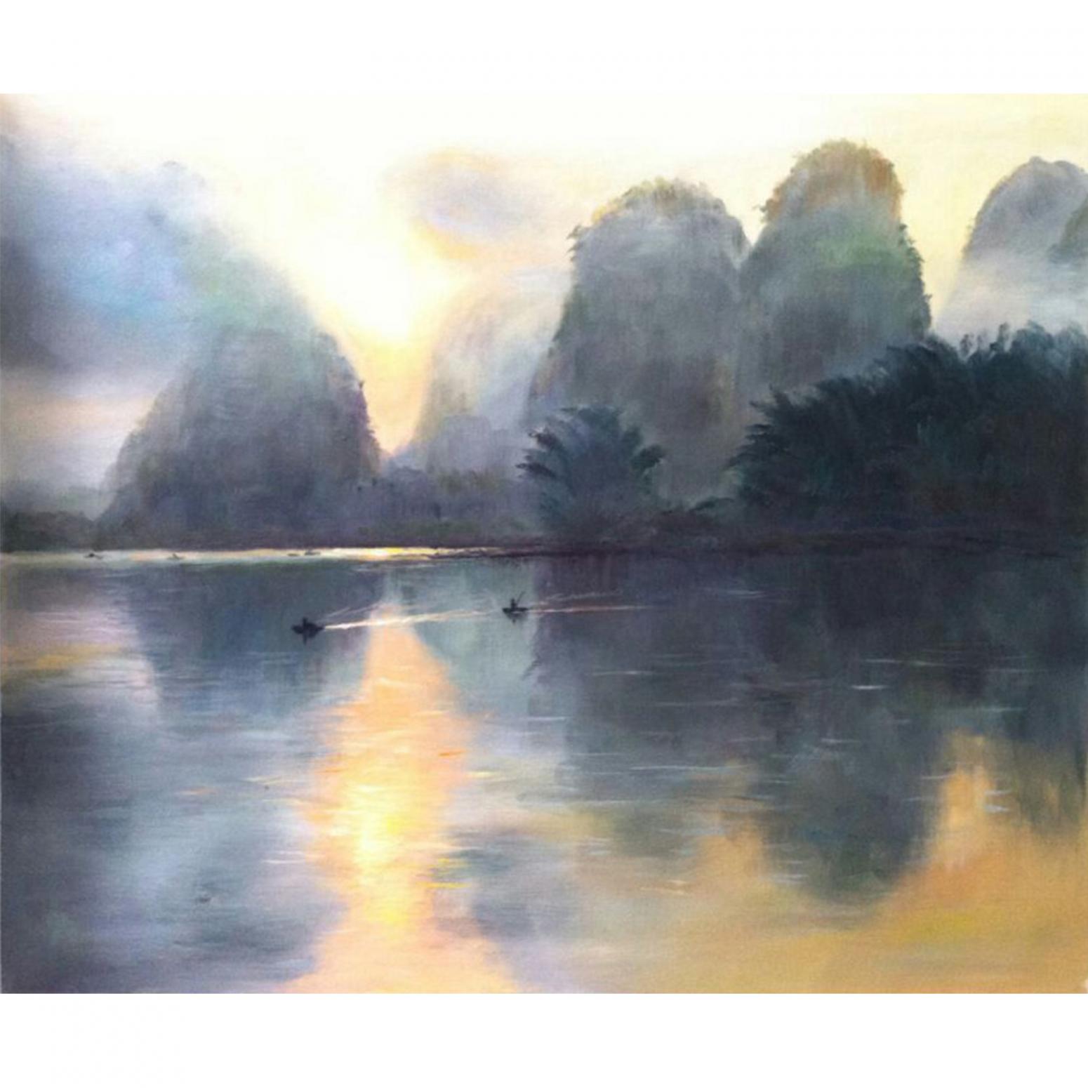 凌振寧油畫作品《【油畫10】作者凌振寧 臨摹》