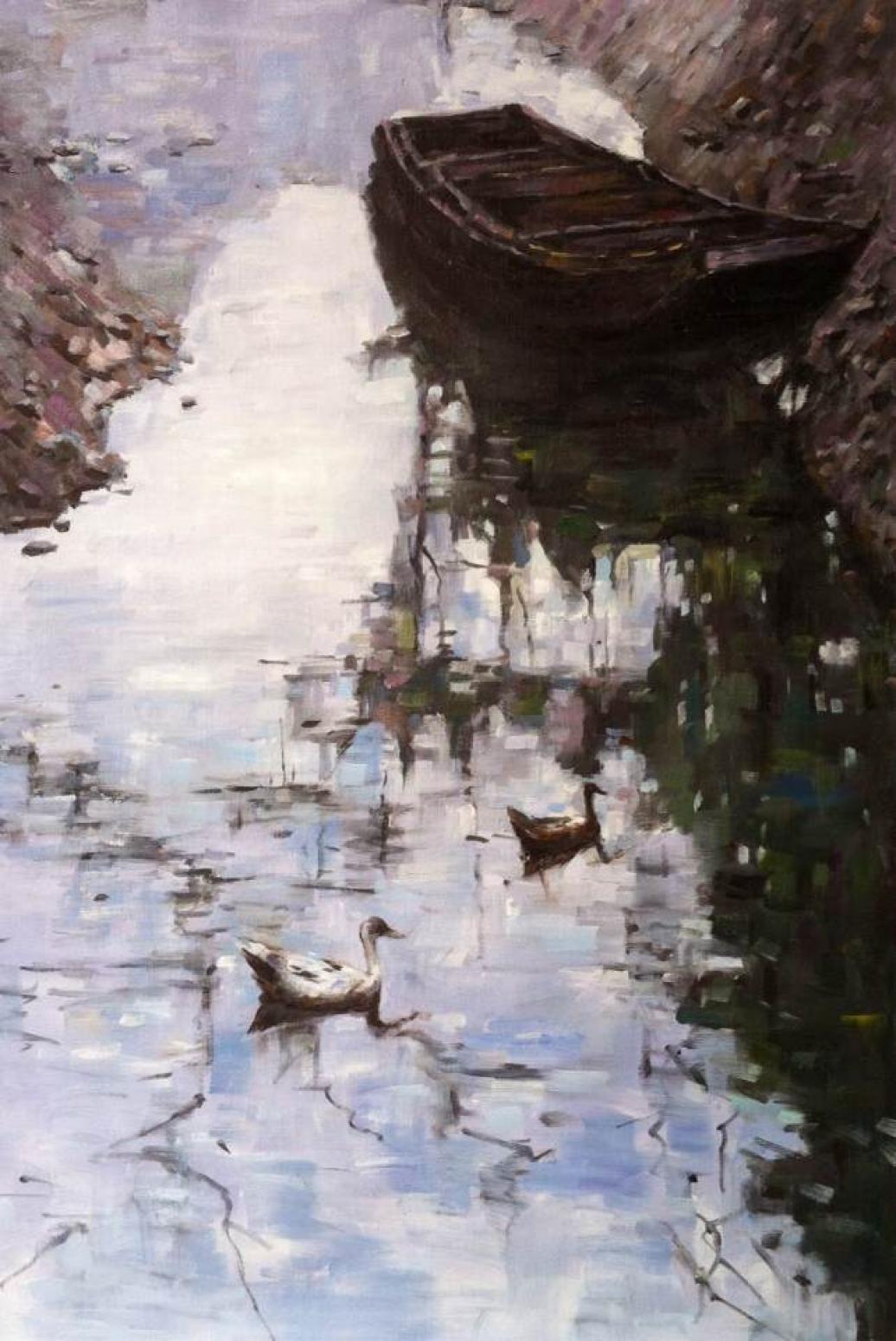 凌振寧油畫作品《【油畫 風(fēng)景】作者凌振寧》【圖0】