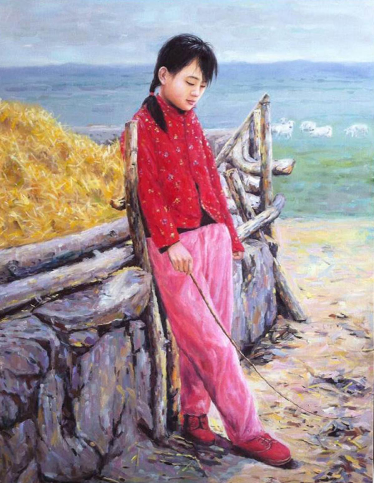 凌振寧油畫作品《【回憶】作者凌振寧》【圖0】