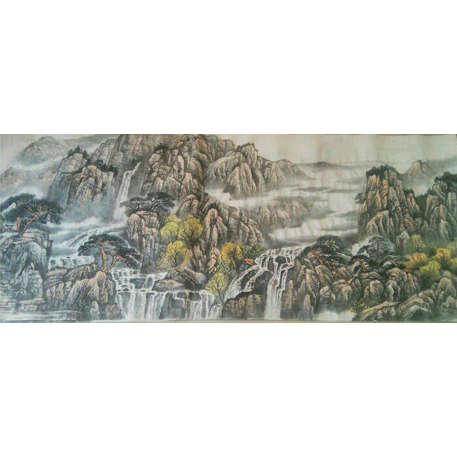 王功國(guó)畫(huà)作品《【山水7】作者王功》