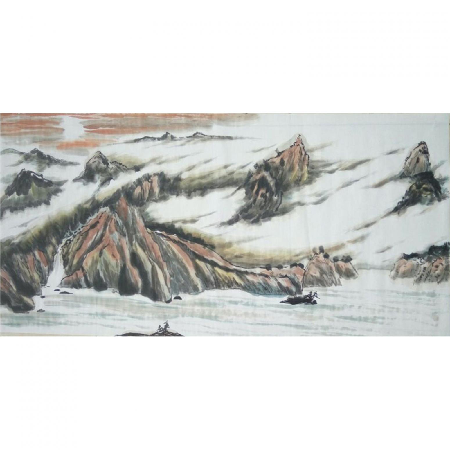 章榮康國(guó)畫作品《【山水7】作者章榮康》