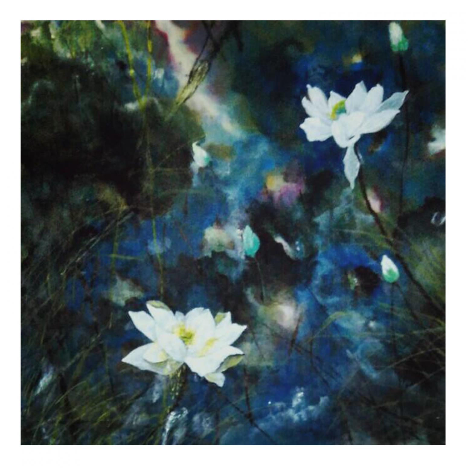 李顏國畫作品《【水彩6】作者李顏》