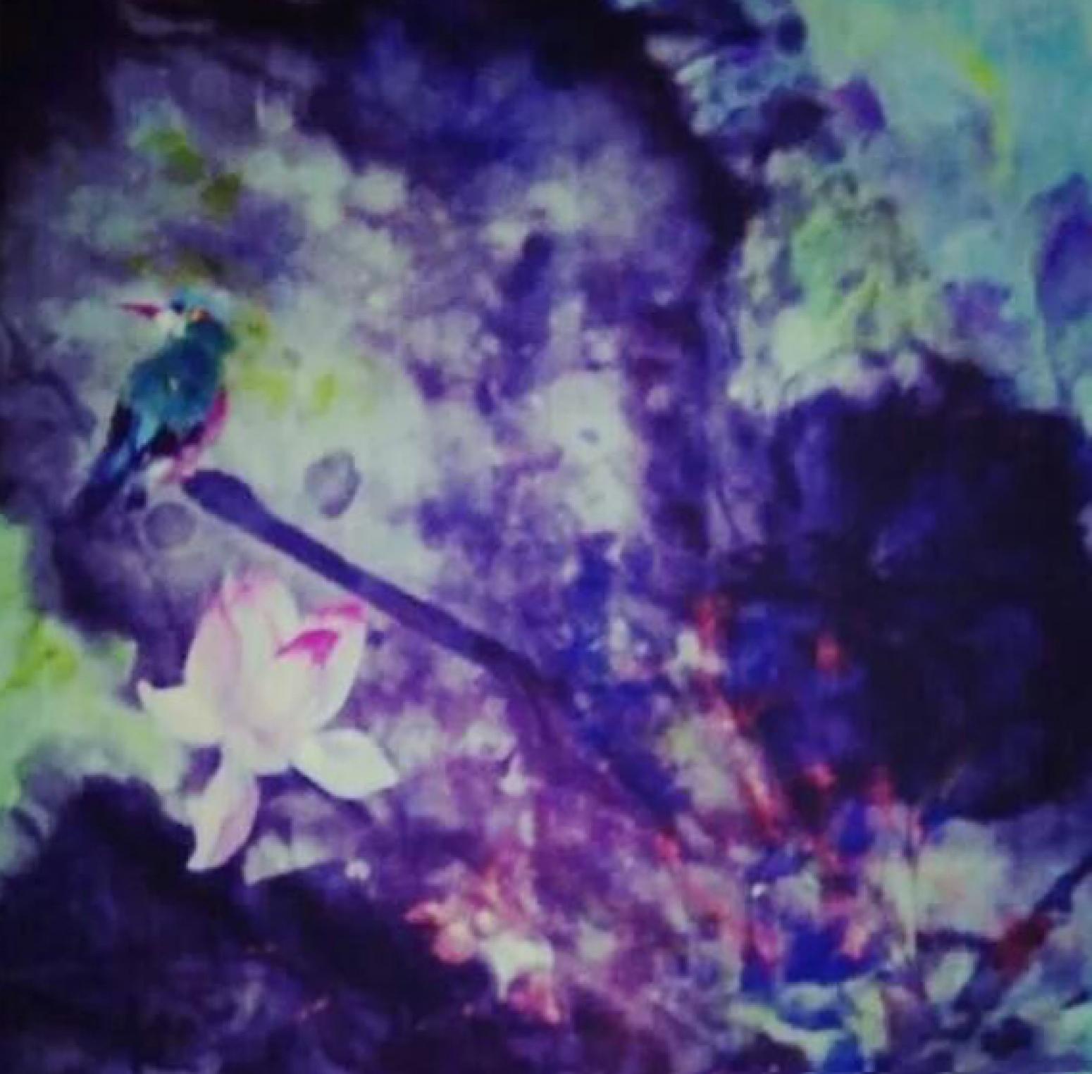 李顏國畫作品《【水彩8】作者李顏》【圖0】