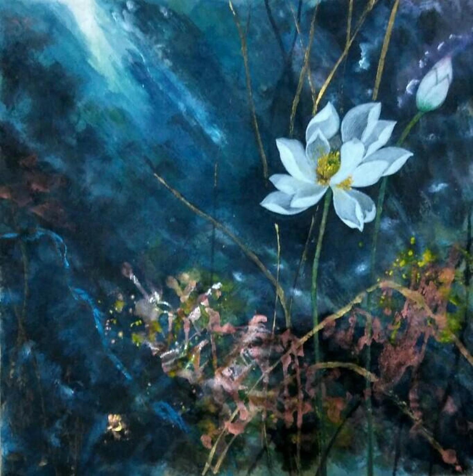 李顏國畫作品《【水彩10】作者李顏》【圖0】