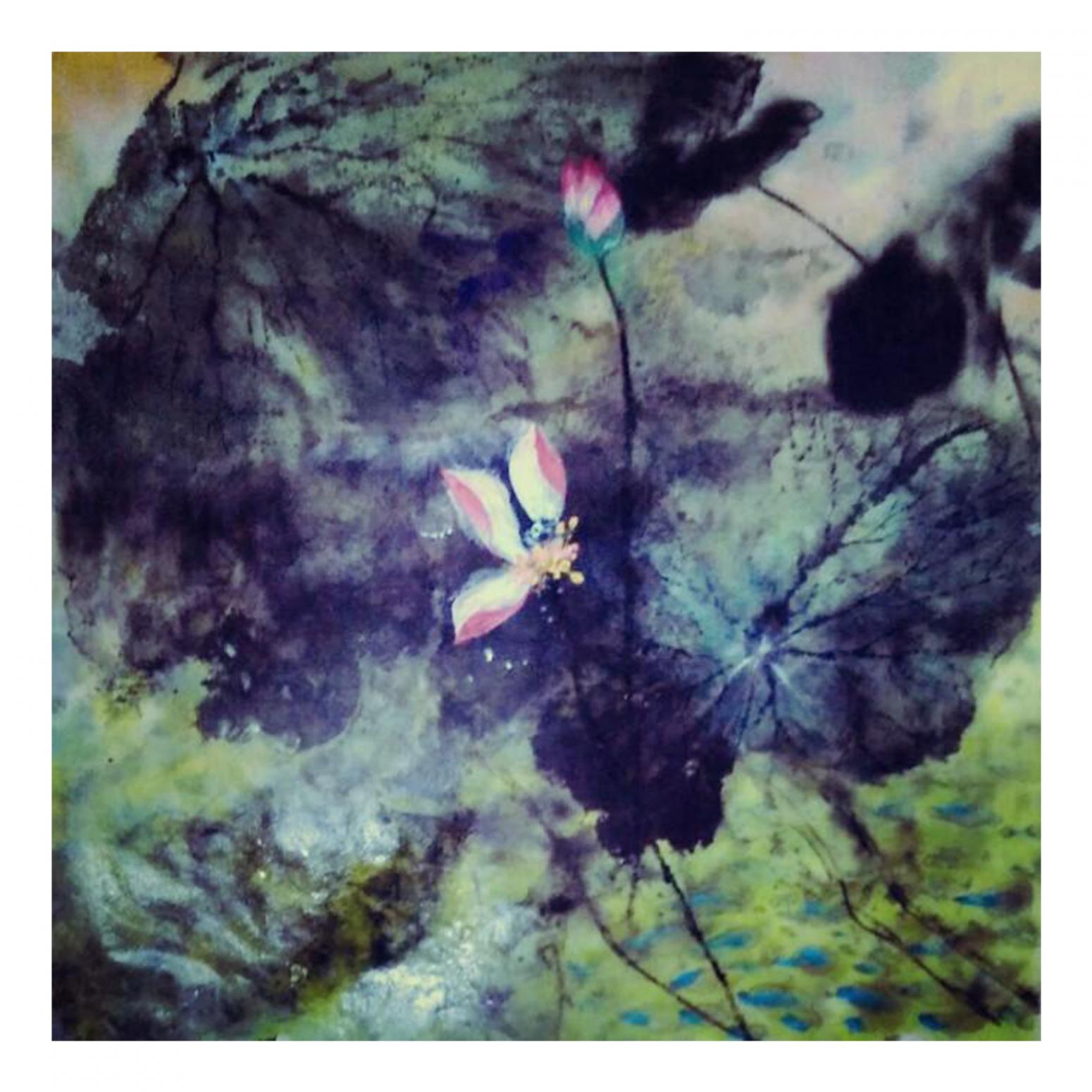 李顏國(guó)畫作品《【水彩11】作者李顏》