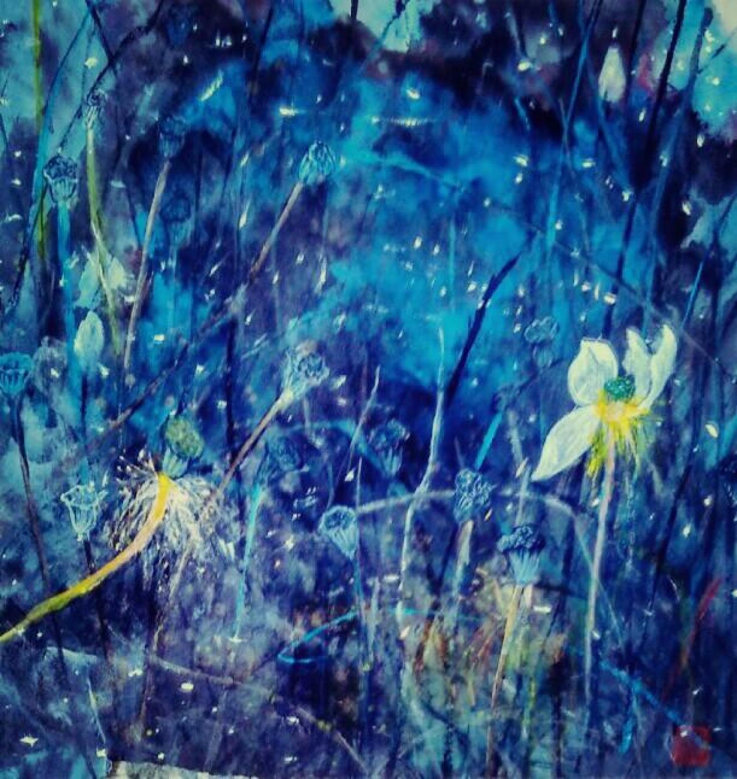 李顏國畫作品《【水彩13】作者李顏》【圖0】