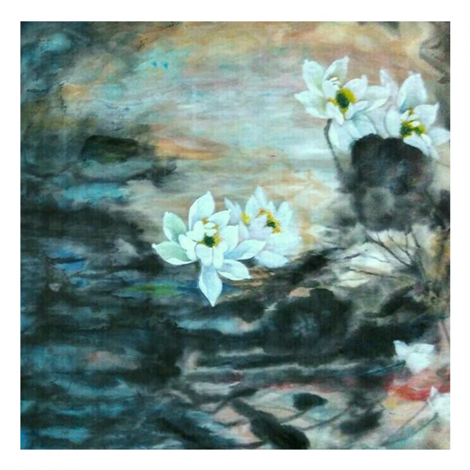 李顏國畫作品《【水彩12】作者李顏》