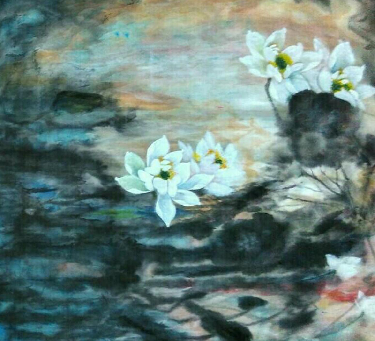 李顏國畫作品《【水彩12】作者李顏》【圖0】