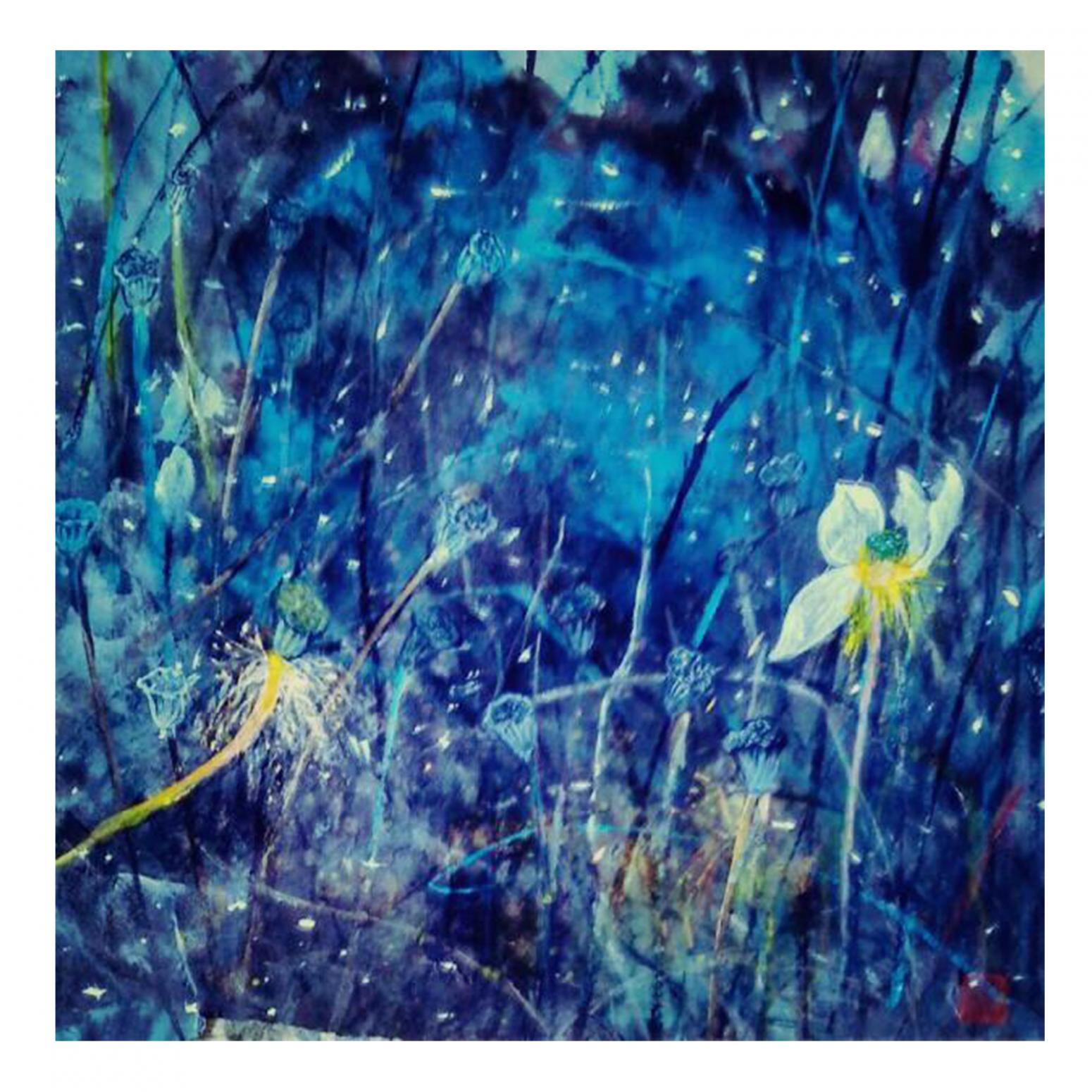 李顏國畫作品《【水彩13】作者李顏》