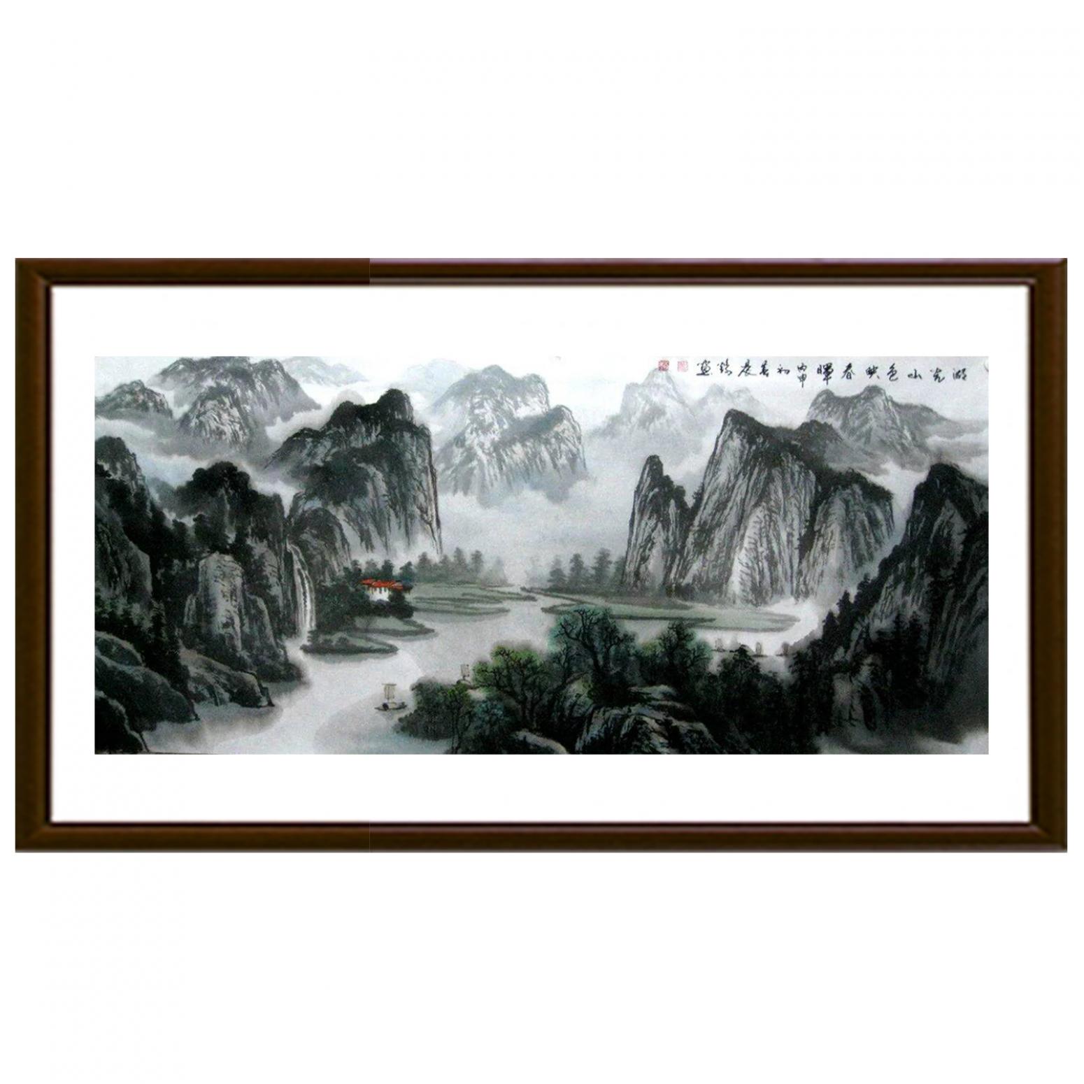 趙振科國(guó)畫(huà)作品《【山水3】作者趙振科》【圖2】