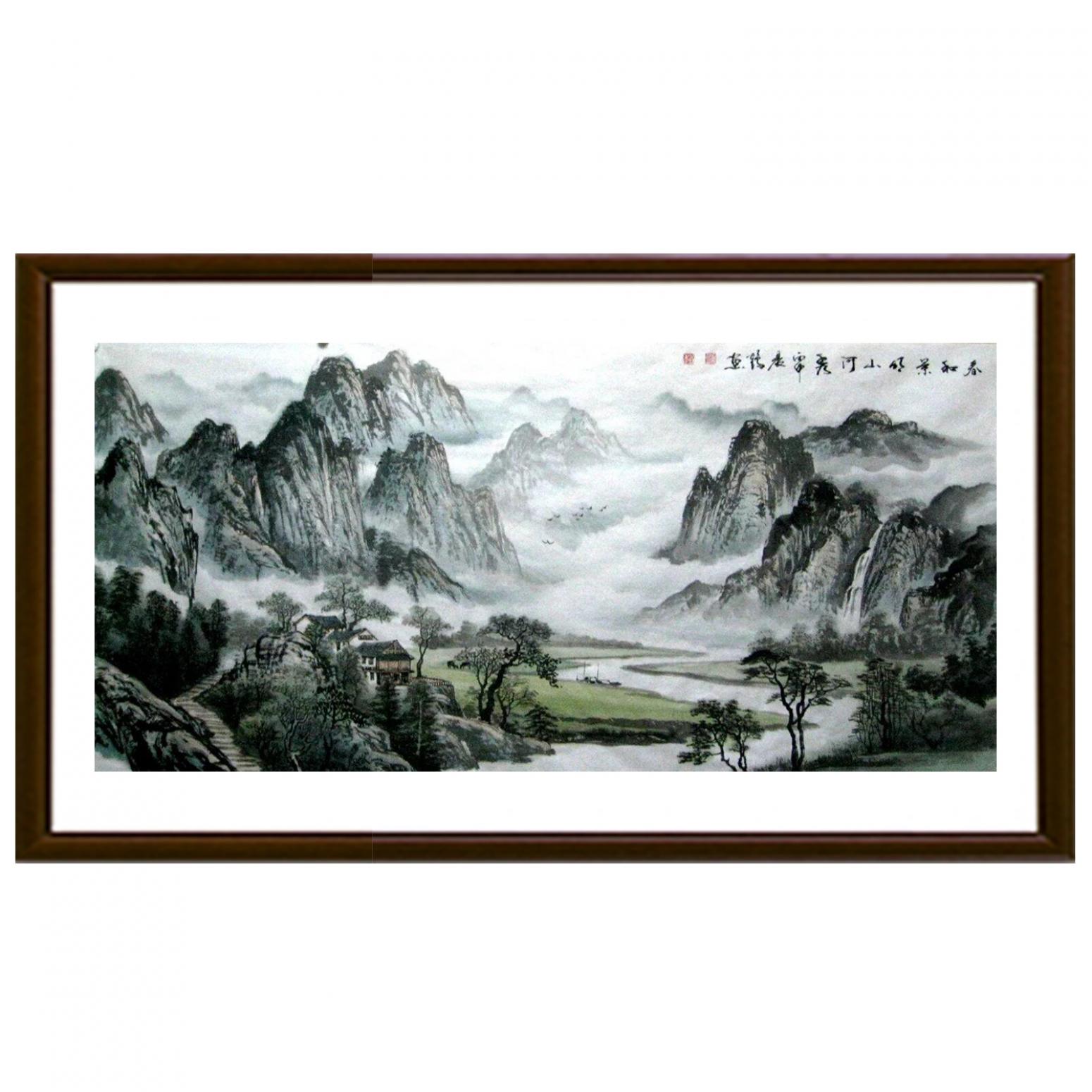 趙振科國畫作品《【山水4】作者趙振科》【圖2】