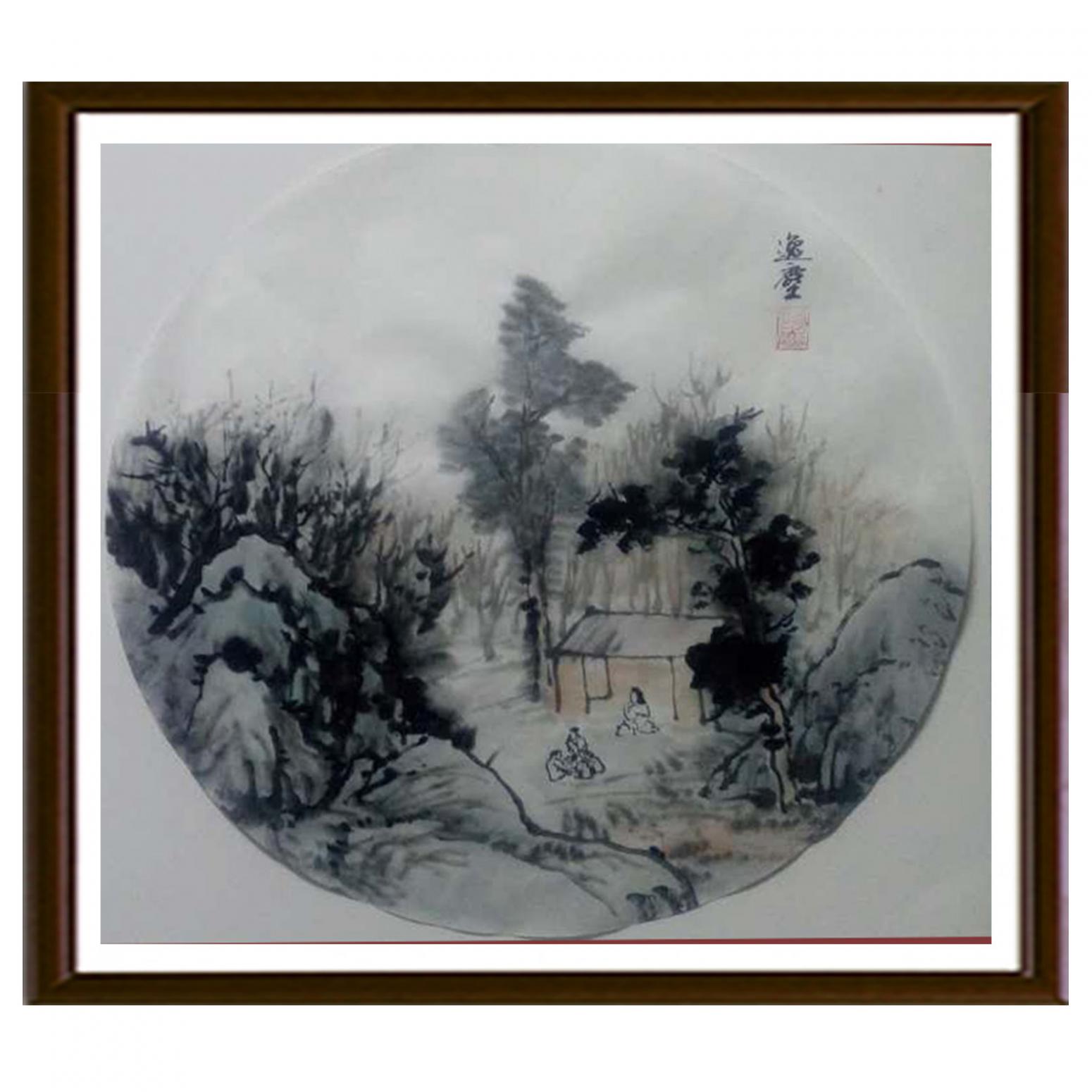 高勇利國(guó)畫(huà)作品《【歡聲笑語(yǔ)】作者高勇利》【圖2】