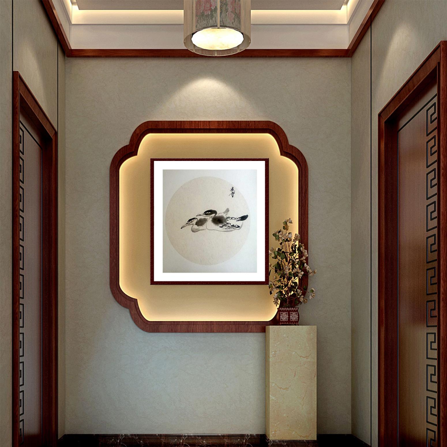 高勇利國(guó)畫作品《【水鴨子】作者高勇利》【圖3】