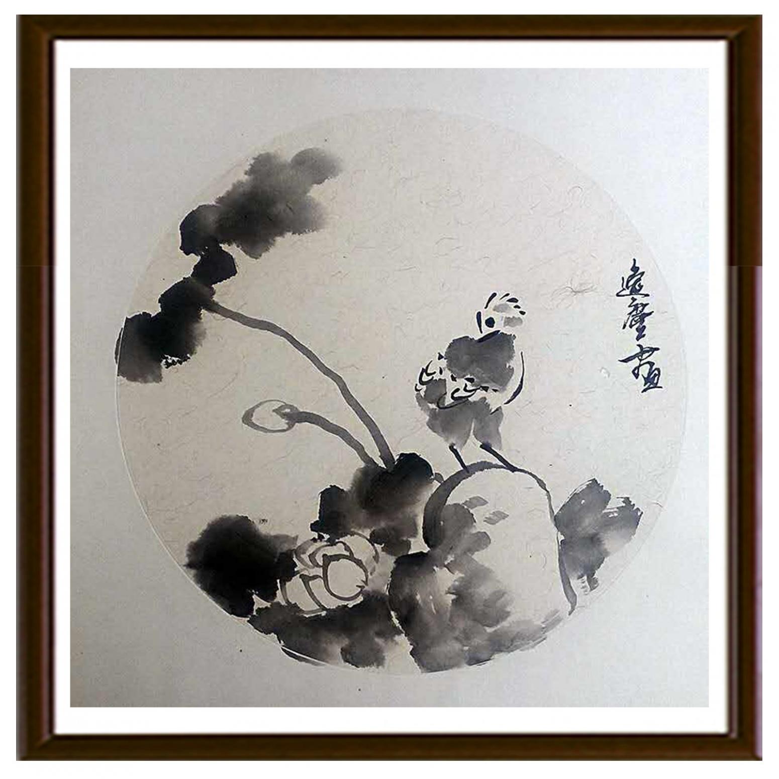 高勇利國畫作品《【墨香】作者高勇利》【圖2】