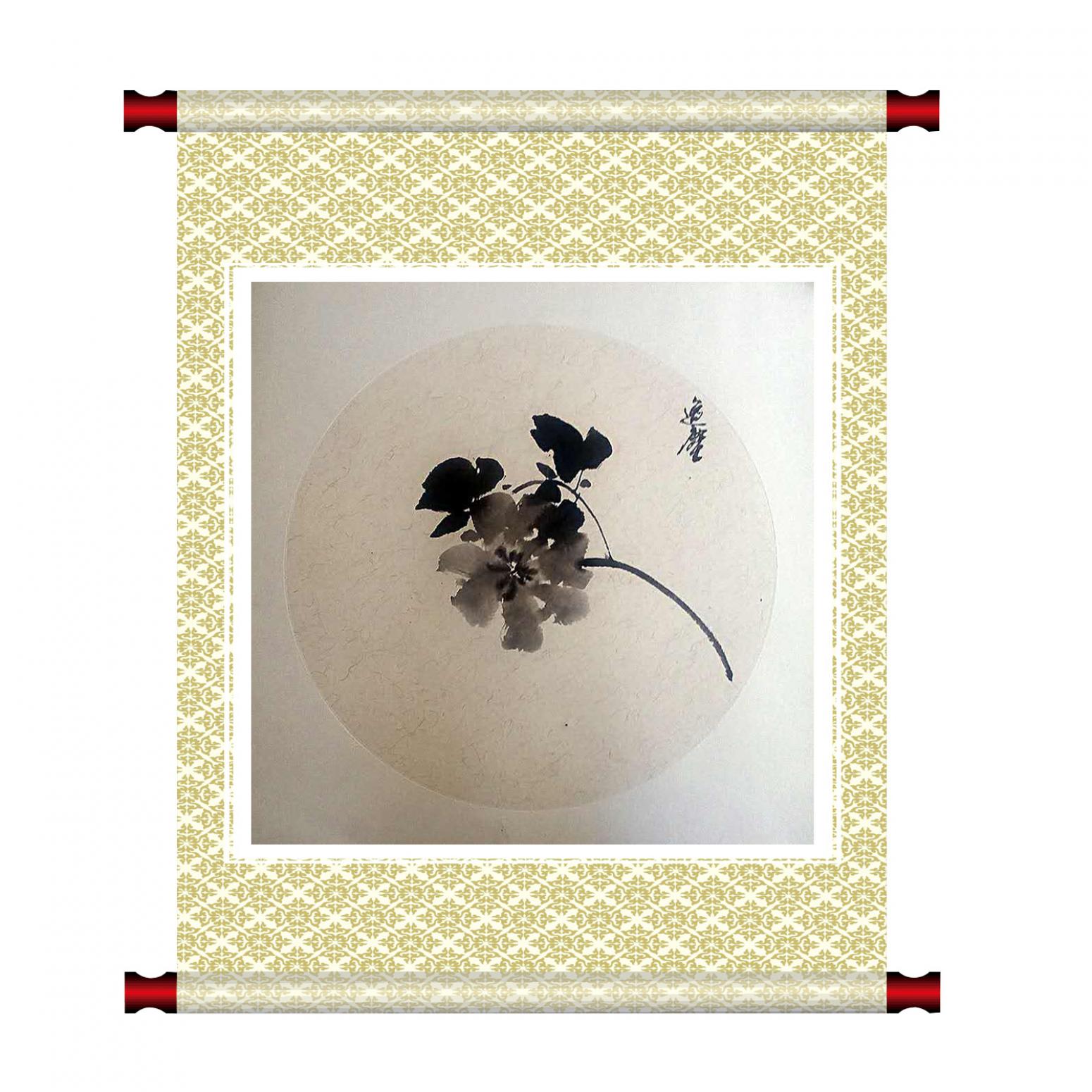 高勇利國(guó)畫(huà)作品《【靜葉】作者高勇利》【圖1】