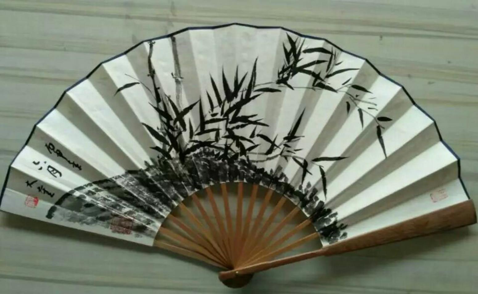 李大奎國畫作品《【折扇6】作者李大奎》【圖0】