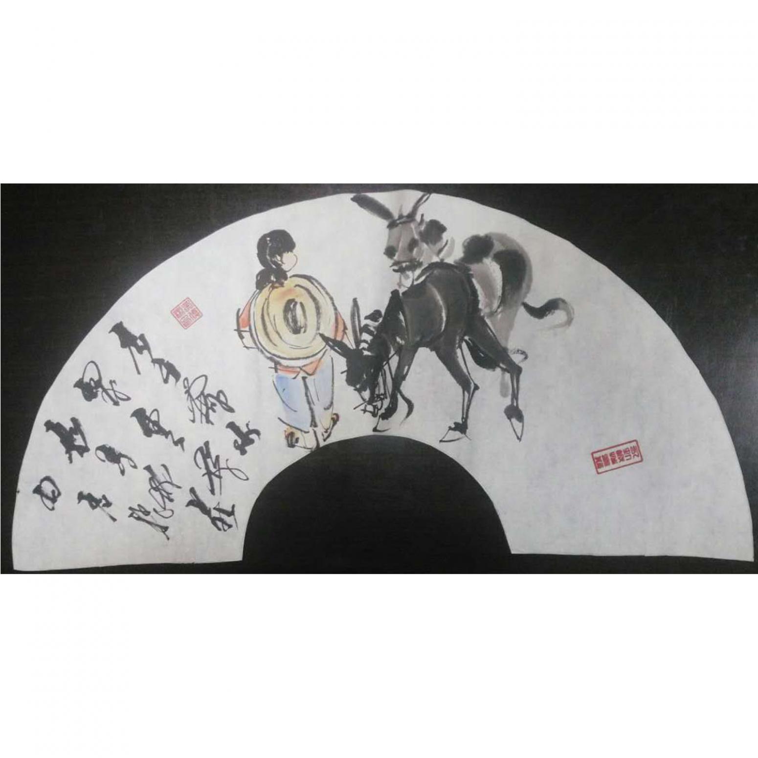 吳俊彬國(guó)畫(huà)作品《【牧牛圖6】作者吳俊彬》