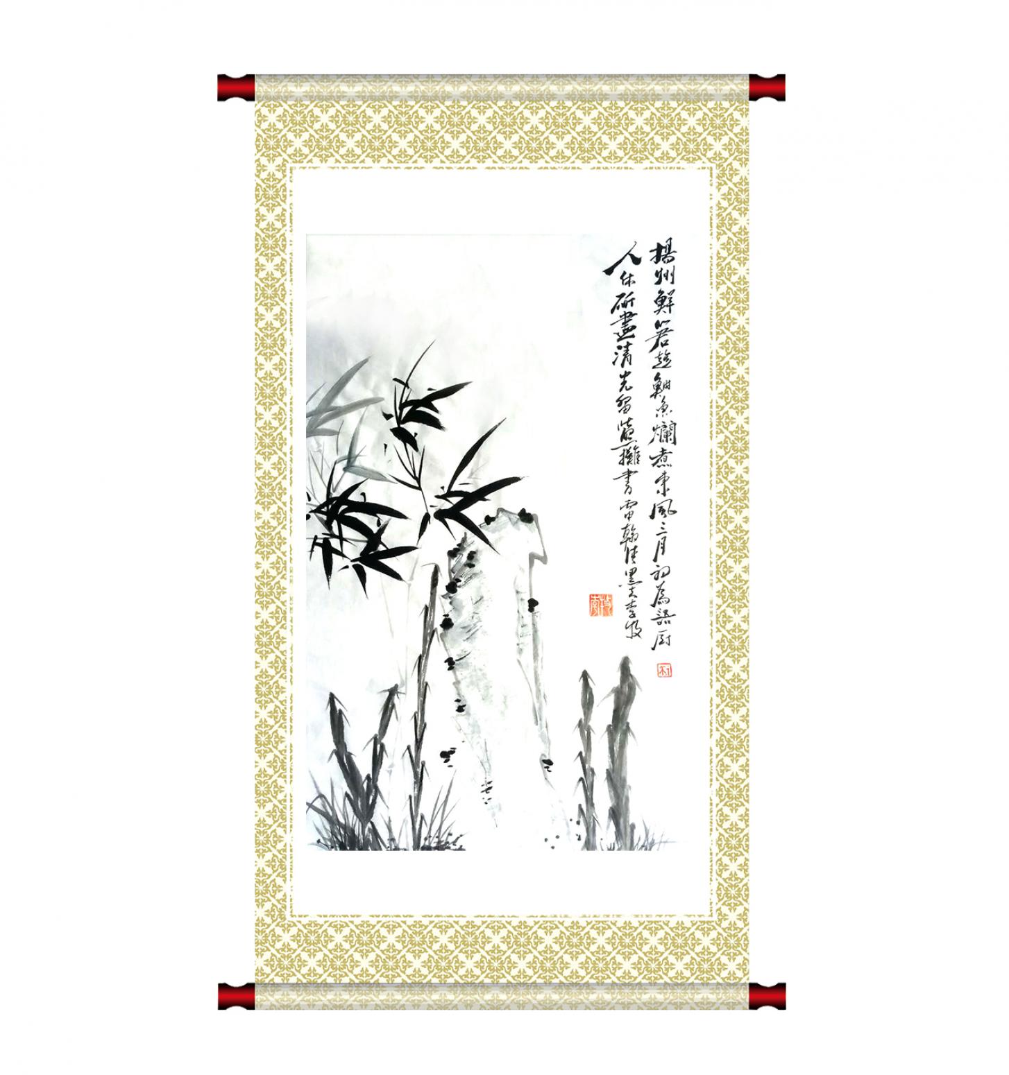 李牧國畫作品《【節(jié)節(jié)高】作者李牧》【圖2】