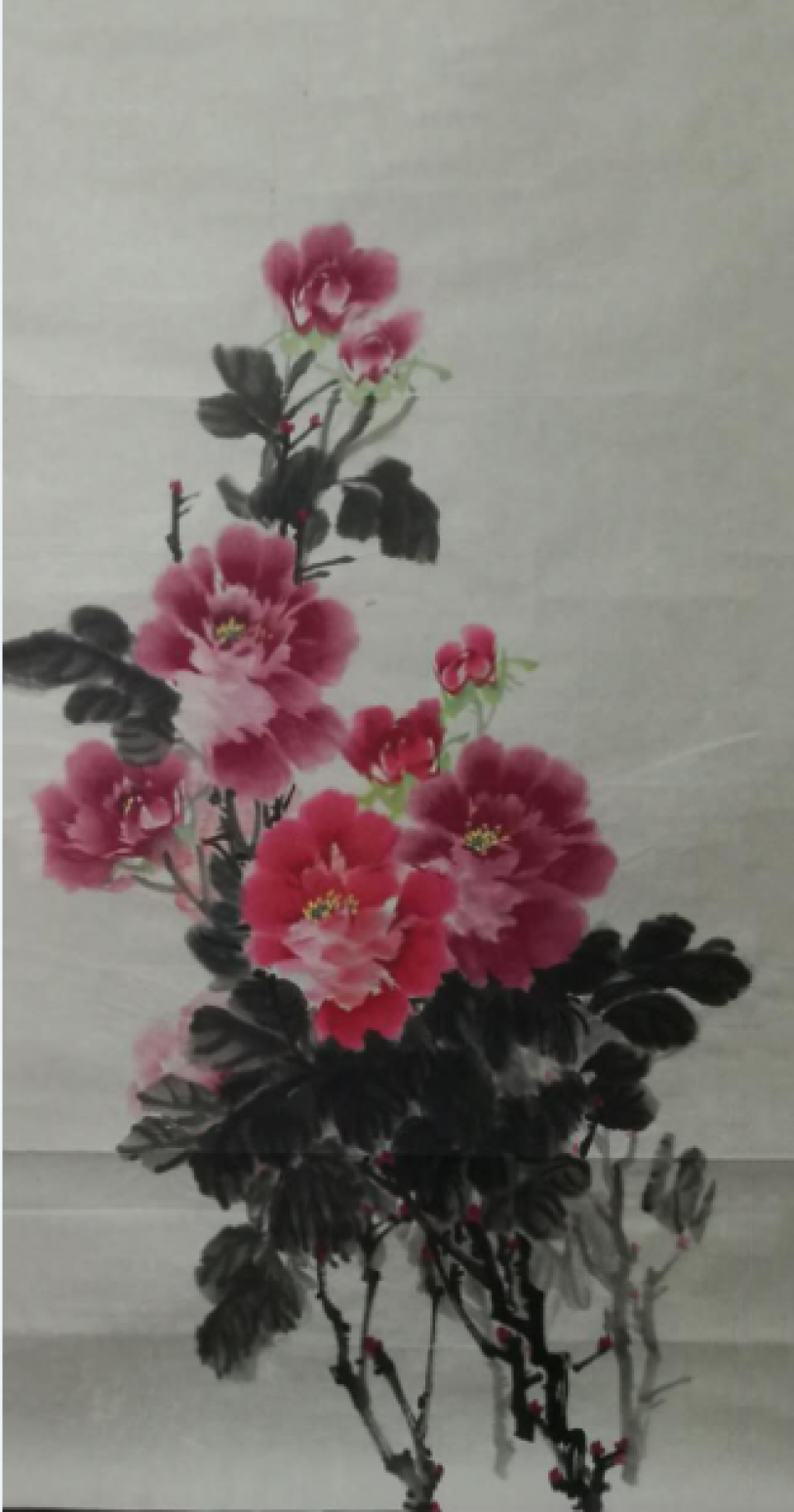李麗芳國畫作品《【鮮花】作者李麗芳》【圖0】