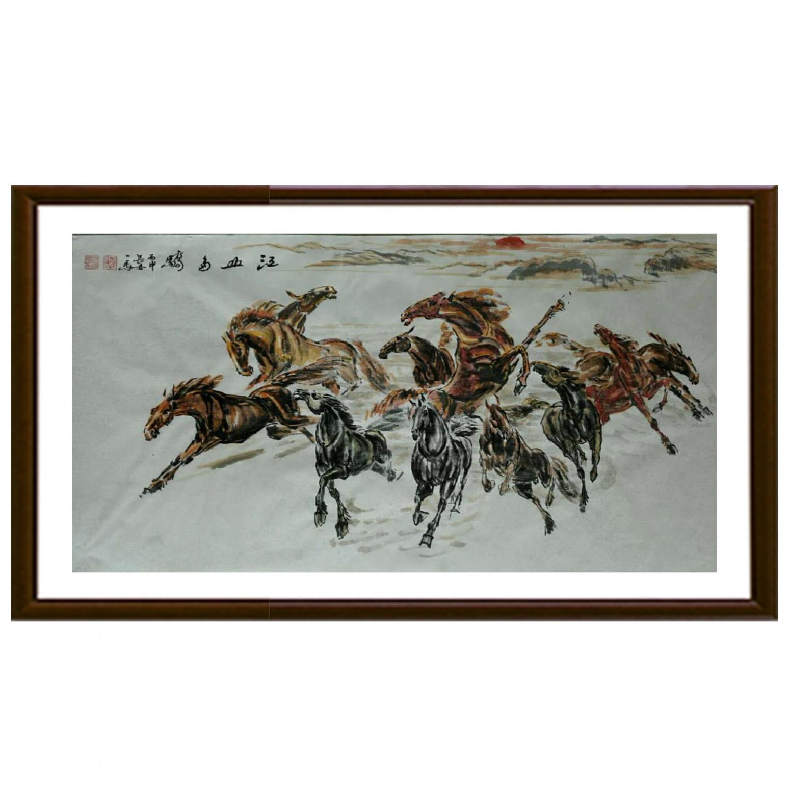 邵西安國畫作品《【江山多嬌】作者邵西安》【圖2】