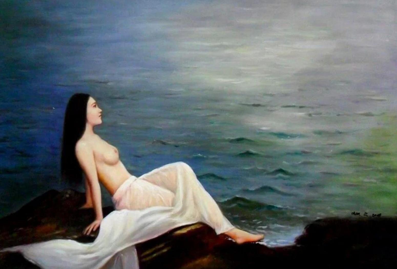 陳力油畫作品《女人體油畫》【圖0】