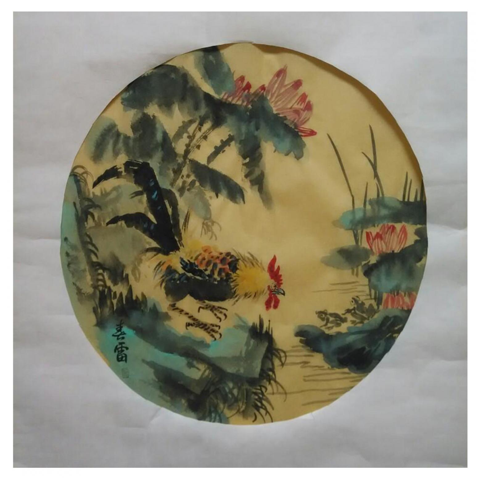 柳春雷國(guó)畫(huà)作品《【花鳥(niǎo)2】作者柳春雷》