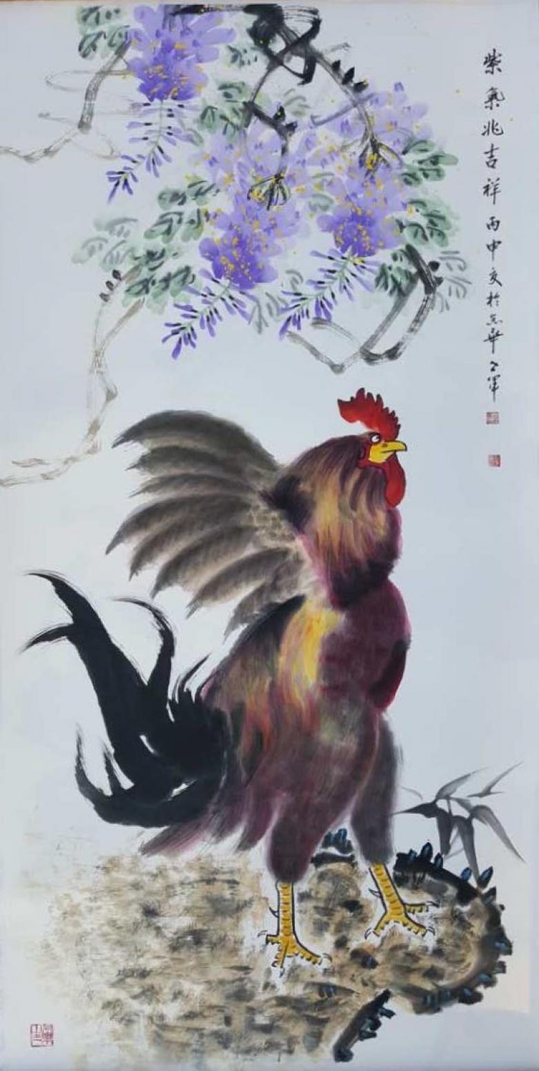 王世軍國畫作品《【花鳥4】作者王世軍》【圖0】