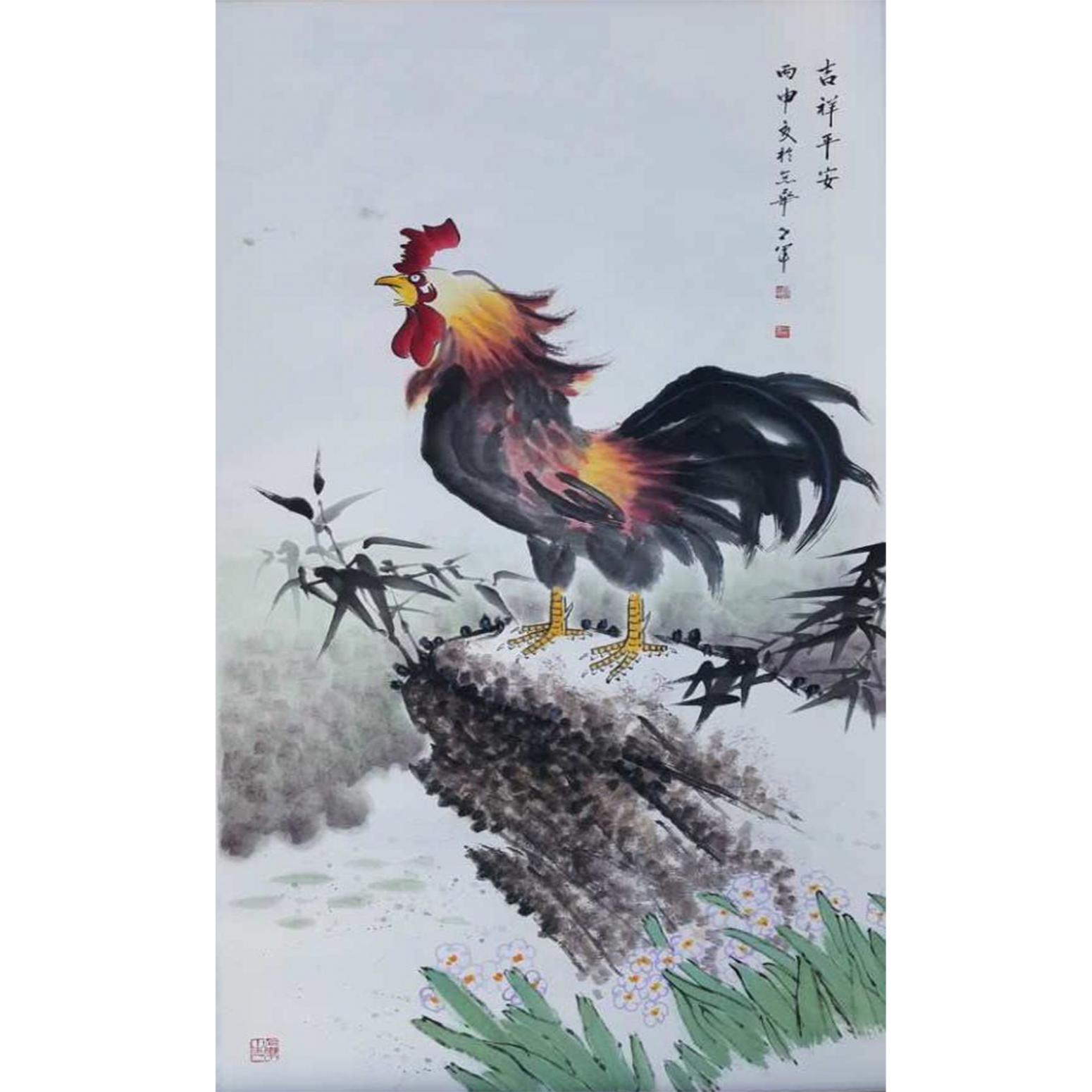 王世軍國畫作品《【花鳥6】作者王世軍》