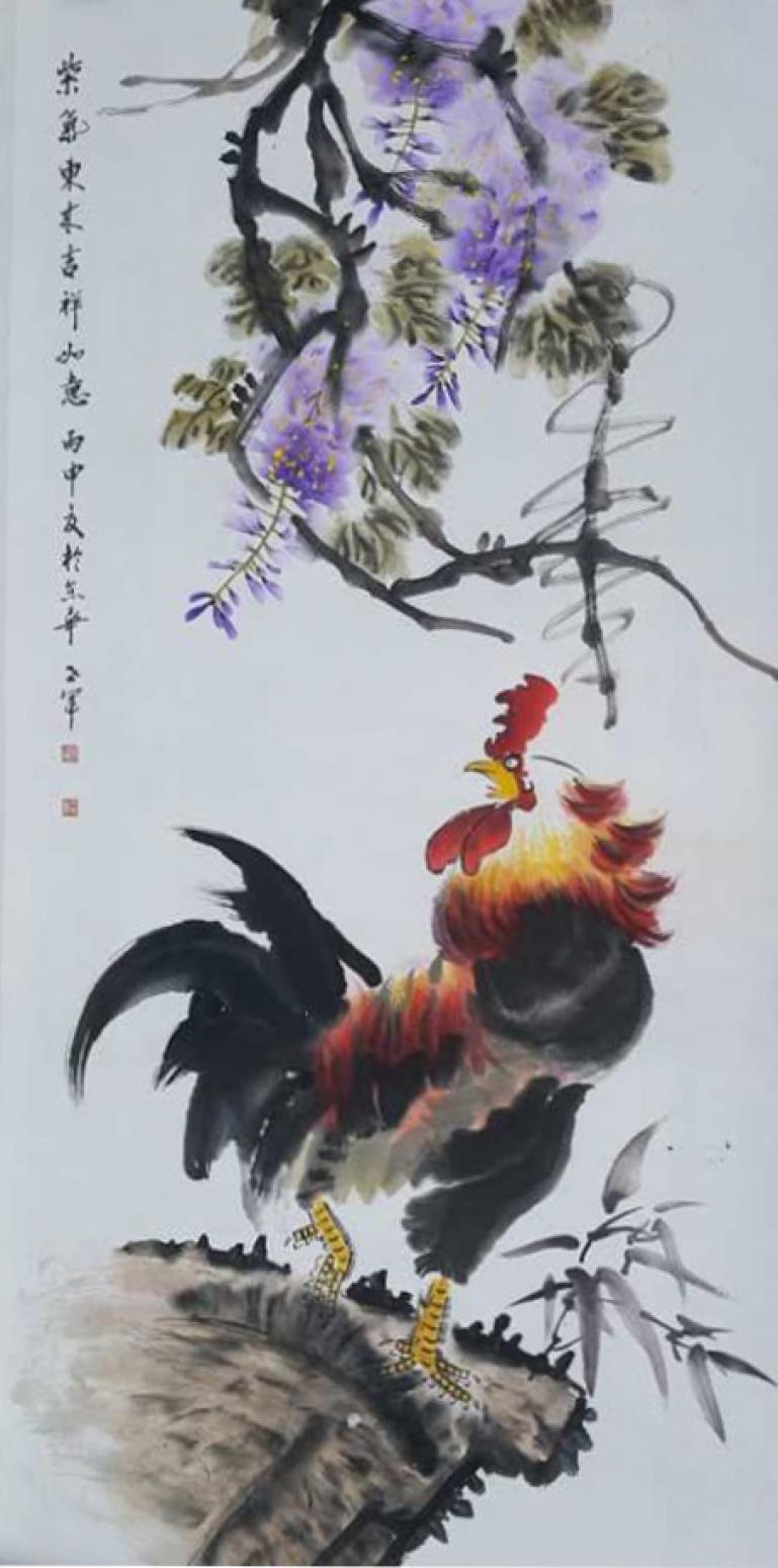 王世軍國(guó)畫(huà)作品《【花鳥(niǎo)7】作者王世軍》【圖0】