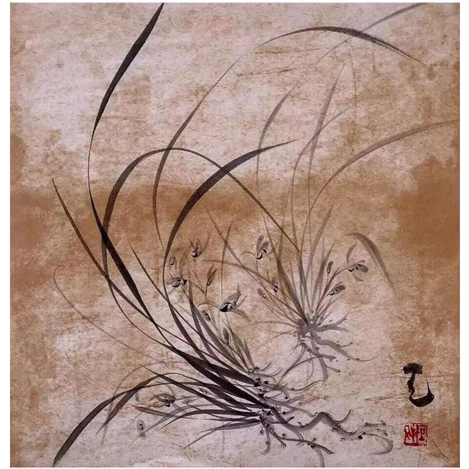 周牧天國(guó)畫作品《【水墨7】作者周牧天》