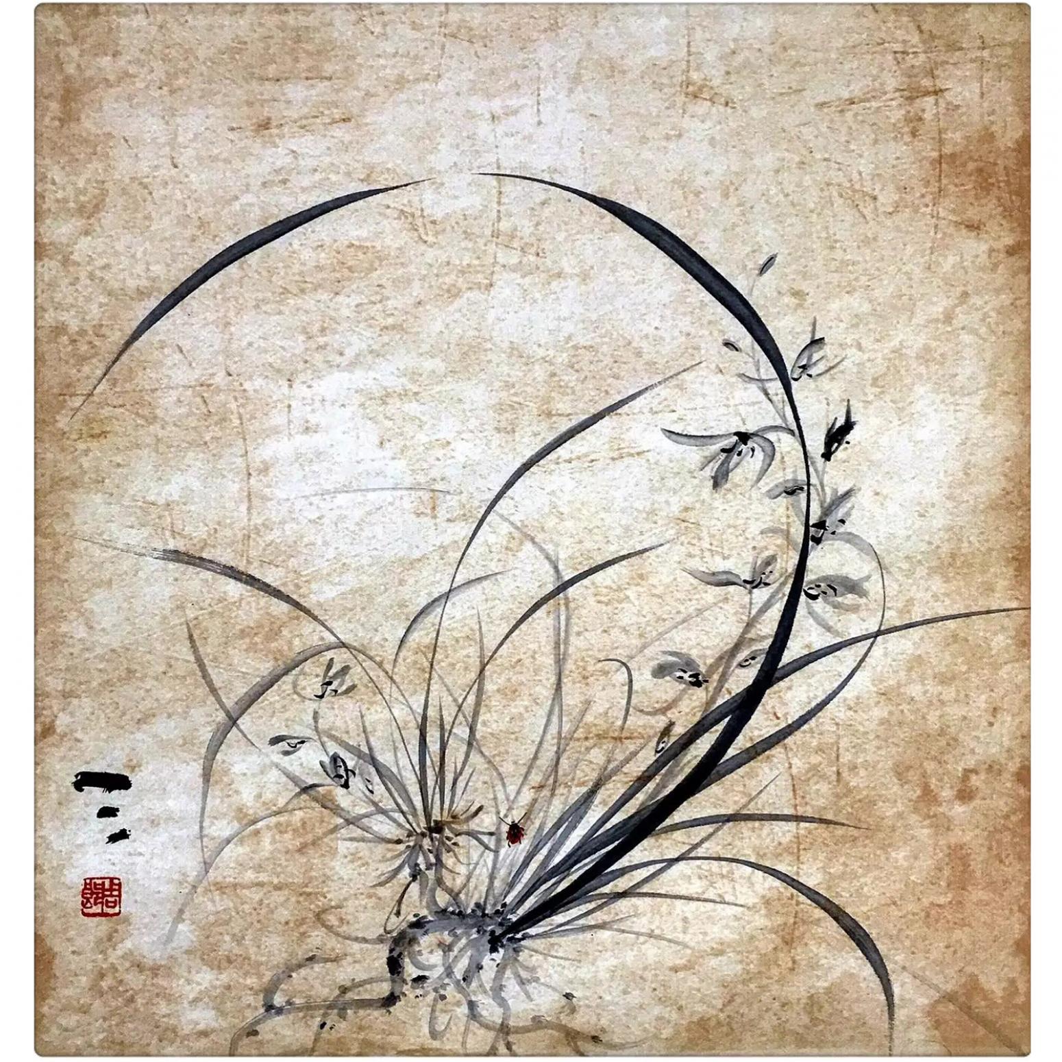 周牧天國畫作品《【水墨4】作者周牧天》