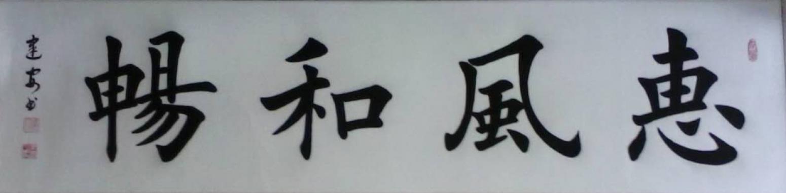 陳建安書法作品《【楷書2 裱好】作者陳建安》【圖0】
