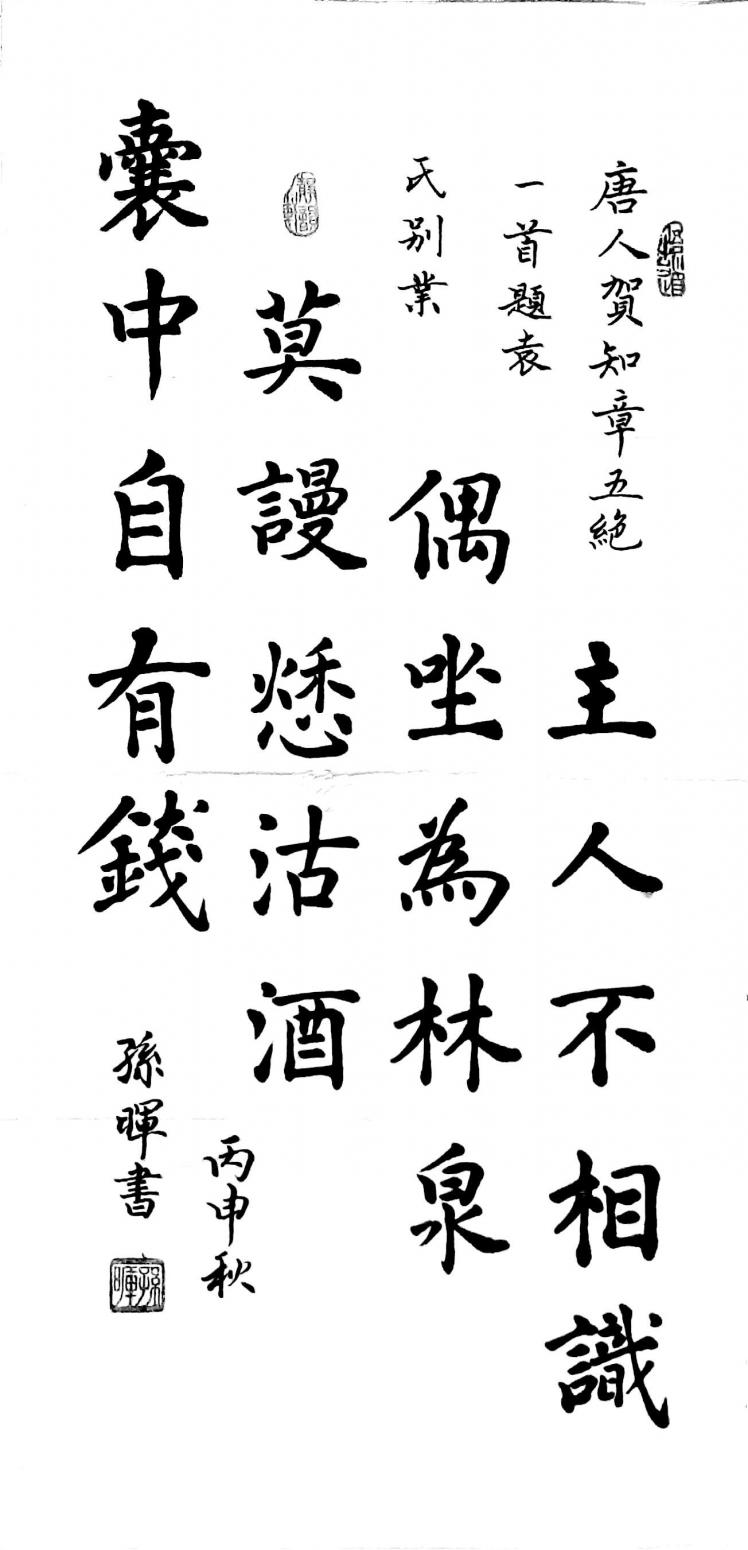 孫暉書法作品《【書法1 】作者孫暉》【圖0】