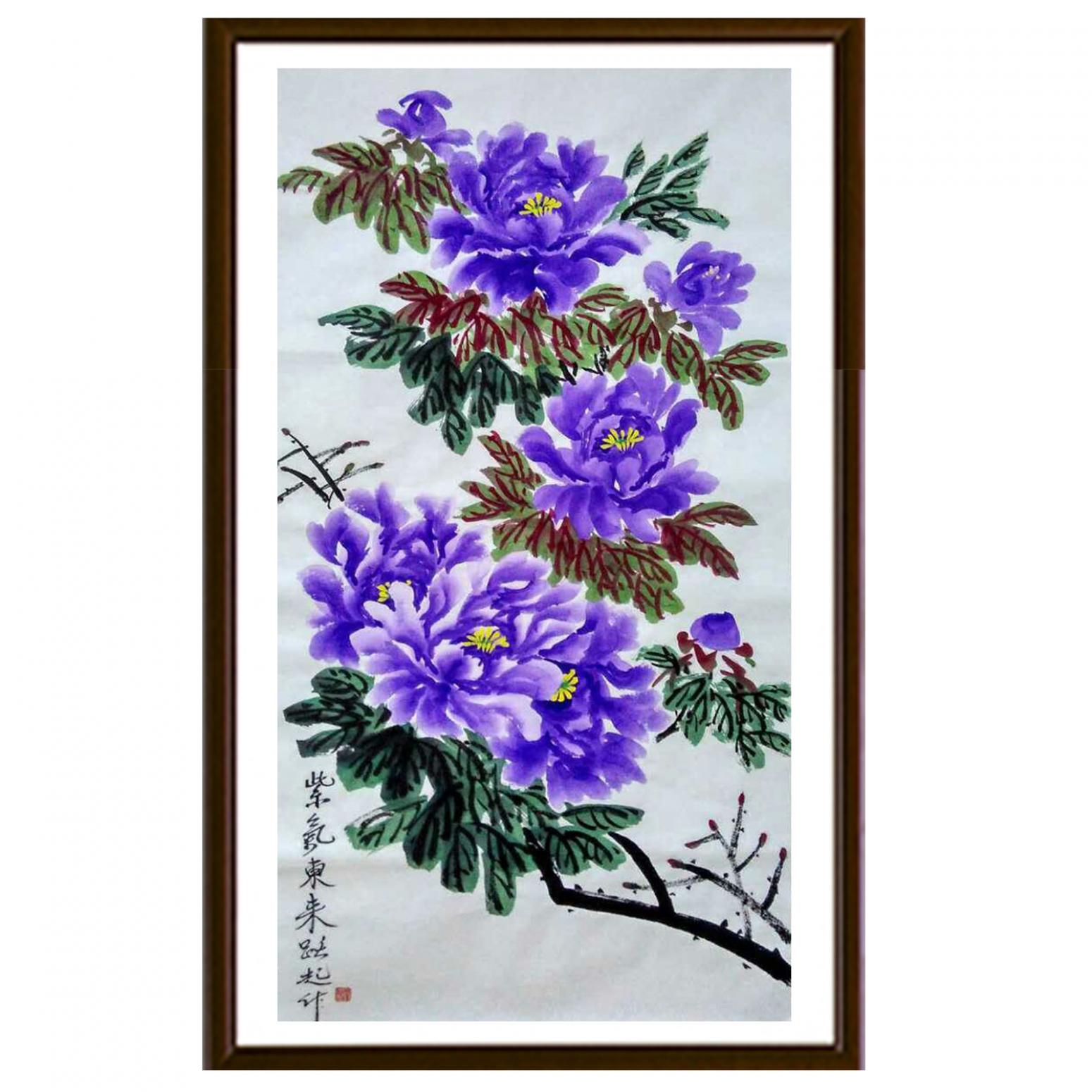 何躍起國畫作品《【花鳥6】作者何躍起》【圖2】