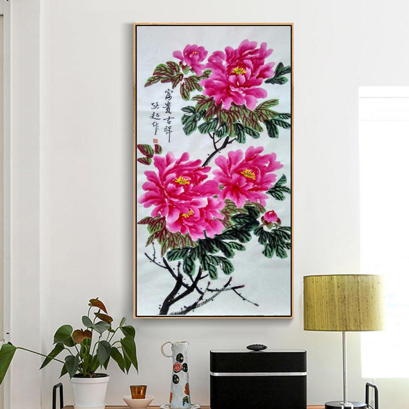 何躍起國(guó)畫作品《【花鳥8】作者何躍起》【圖3】