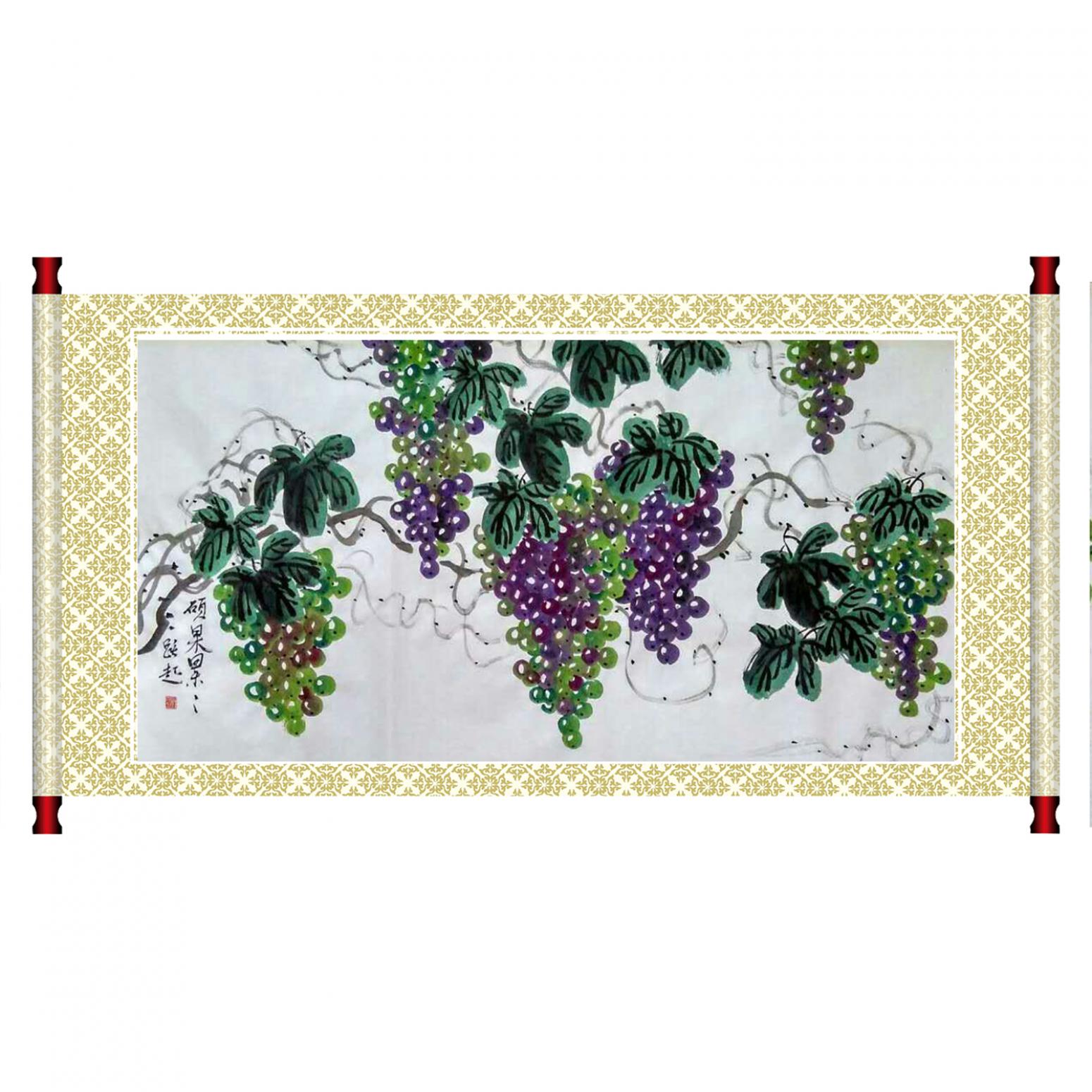 何躍起國(guó)畫作品《【花鳥(niǎo)11】作者何躍起》【圖1】