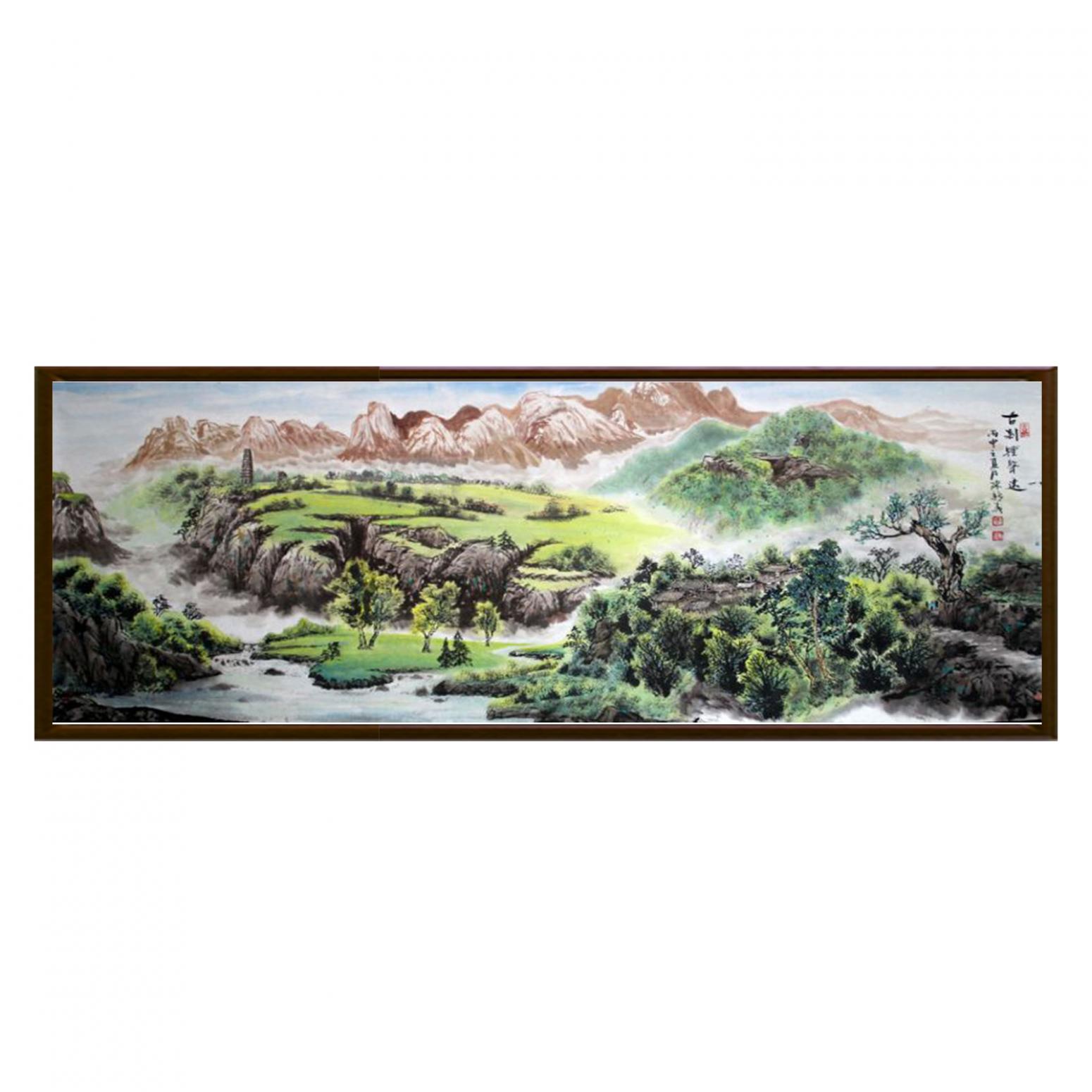陳新義國畫作品《【山水】作者陳新義》【圖2】