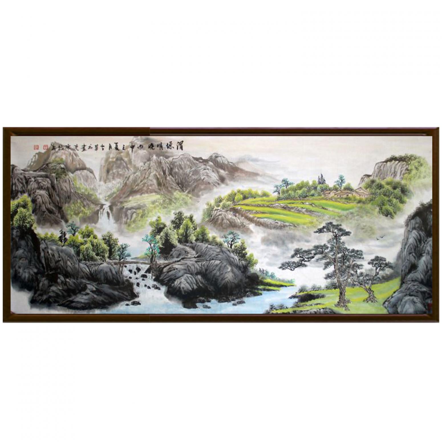 陳新義國(guó)畫(huà)作品《【渭源晴曉】陳新義》【圖2】