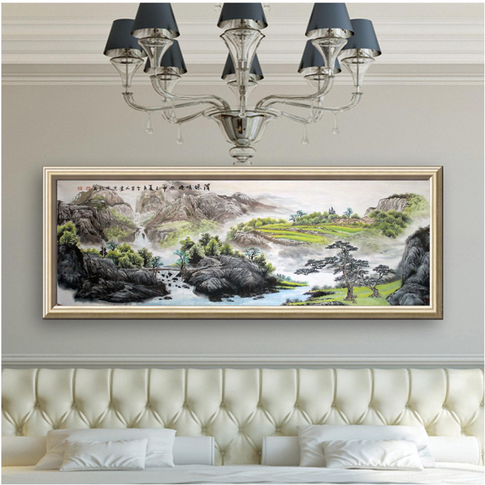 陳新義國(guó)畫(huà)作品《【渭源晴曉】陳新義》【圖3】