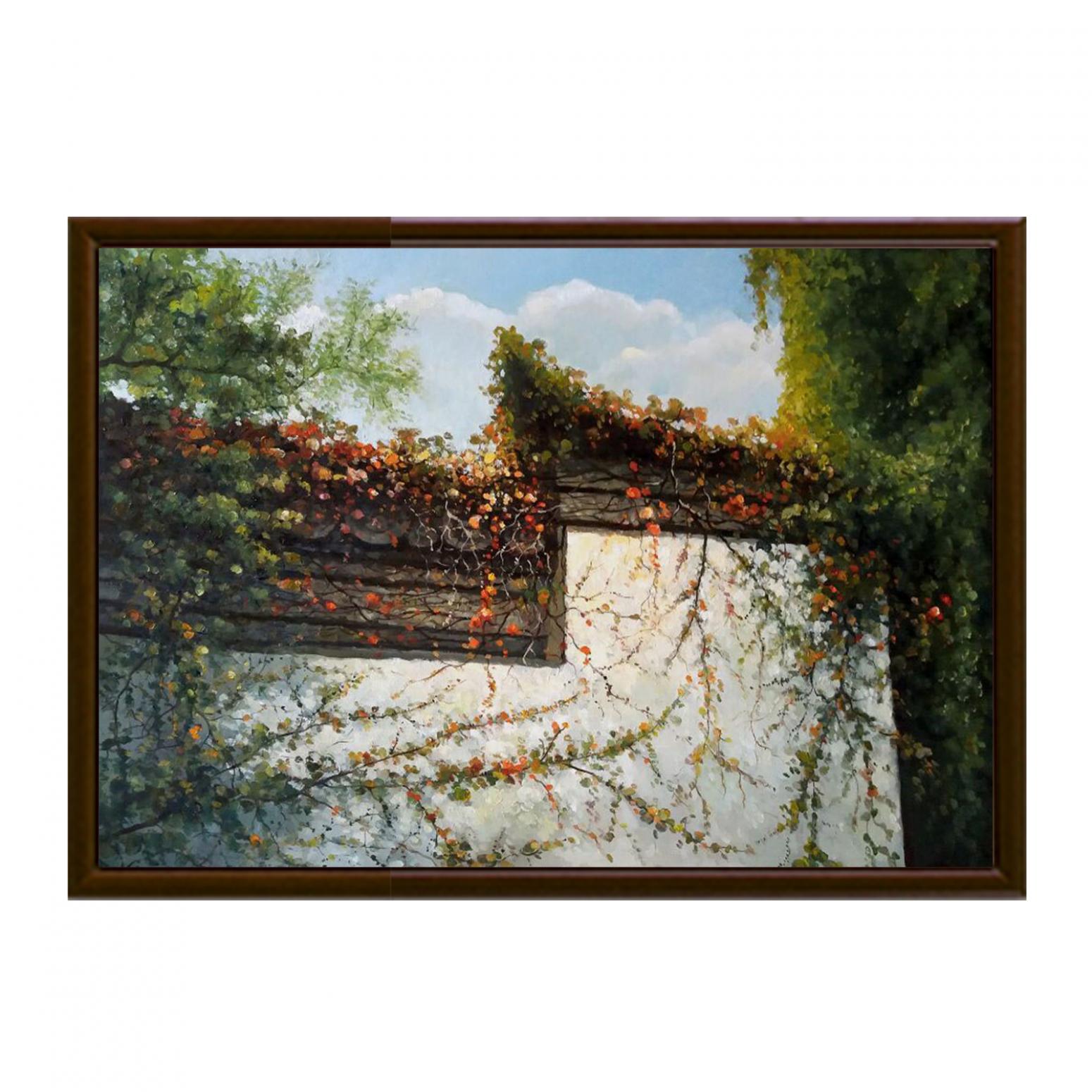 高劍峰油畫作品《【揚(yáng)州小景】作者高劍峰》【圖2】